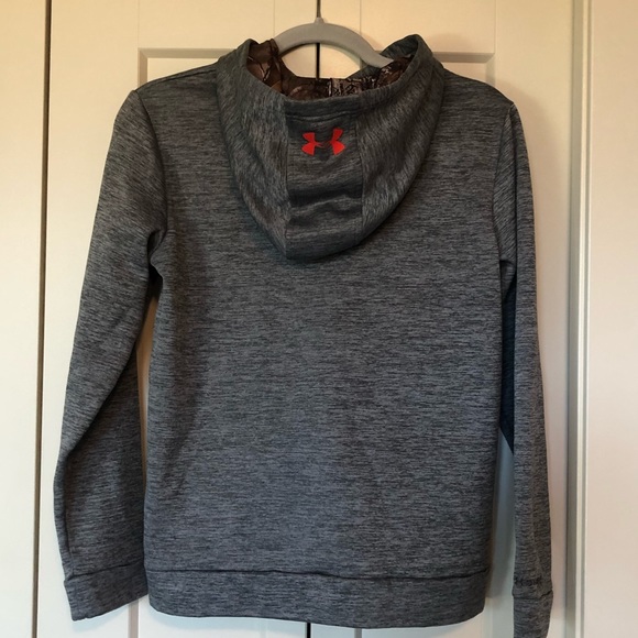 Under Armour Camo Youth Hoody Sz L - Picture 5 of 5